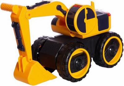 Машинка инерционная Экскаватор, со световыми и звуковыми эффектами – фото 6