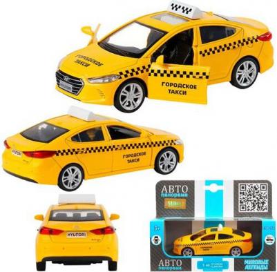 Машинка металлическая 1:40 HYUNDAI ELANTRA, городское такси