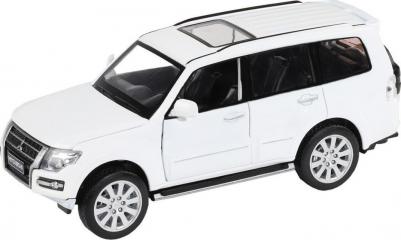 Машинка металлическая, инерционная, коллекционная модель Mitsubishi Pajero 4WD Turbo, 1:33, свет, звук, открываются двери, капот, багажник – фото 13