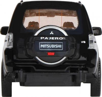 Машинка металлическая, инерционная, коллекционная модель Mitsubishi Pajero 4WD Turbo, 1:33, свет, звук, открываются двери, капот, багажник – фото 14