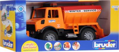 Игрушка Снегоуборочная машина Mercedes-Benz (оранжевый) – фото 7