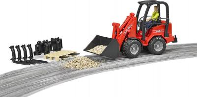 Мини-погрузчик Schaeffer 2034, c фигуркой и аксессуарами – фото 6