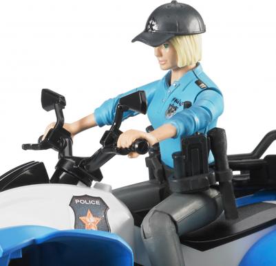 Полицейский квадроцикл с фигуркой – фото 11