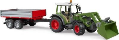 Трактор Fendt Vario 211 с фронтальным погрузчиком + трейлер 02182