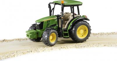 Трактор John Deere 5115M 02-106 1:16, 26 см, зеленый – фото 1