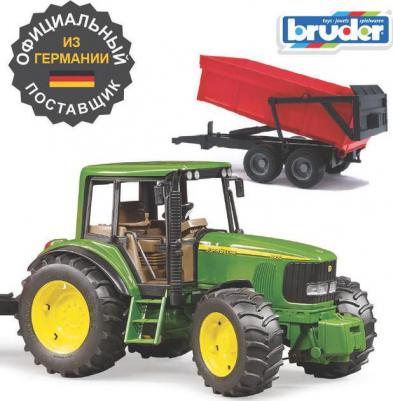 Трактор John Deere с прицепом самосвалом 02-057 – фото 3