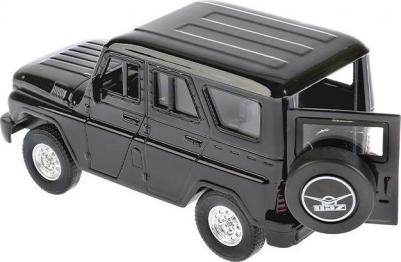 Автомобиль металлический инерционный UAZ HUNTER 12 см Цвет Чёрный HUNTER-BK – фото 1
