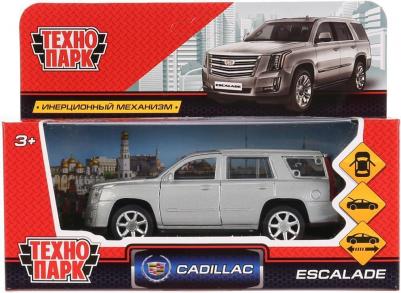 Машина детская, Cadillac Escalade, 12 см, инерционная, пластик, ESCALADE-SL, серебрянная – фото 1