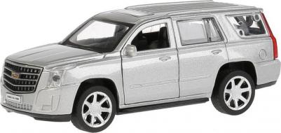 Машина детская, Cadillac Escalade, 12 см, инерционная, пластик, ESCALADE-SL, серебрянная