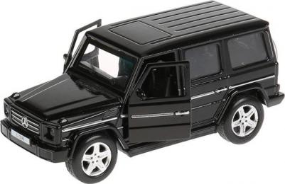 Машина Mercedes Benz G-class, 12 см, инерционная, открывающиеся двери, цвет чёрный, металлическая – фото 3