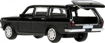 Машина металлическая "Газ-2402 волга", 12 см, открываются двери, багаж, цвет черный – фото 3