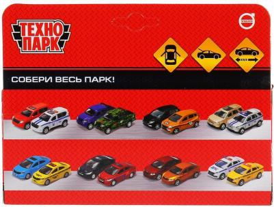 Машина "Volvo XC60 r-desing полиция" 12см, инерционная – фото 5