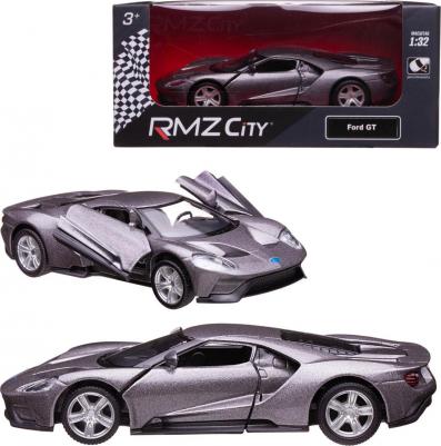 Машина металлическая RMZ City 1:32 Ford GT 2019 (цвет серый) – фото 1
