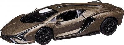 Машина металлическая RMZ City 1:32 "Lamborghini Sian", оливковый матовый цвет, двери открываются – фото 1