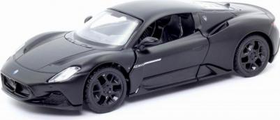 Машина металлическая RMZ City 1:32 Maserati MC 2020,инерционный механизм, двери открываются, черный матовый цвет – фото 2