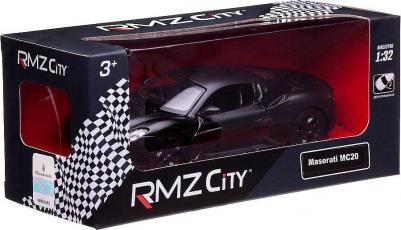 Машина металлическая RMZ City 1:32 Maserati MC 2020,инерционный механизм, двери открываются, черный матовый цвет – фото 6