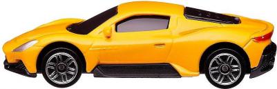 Машина металлическая RMZ City 1:32 Maserati MC 2020, инерционный механизм, двери открываются, желтый цвет – фото 7