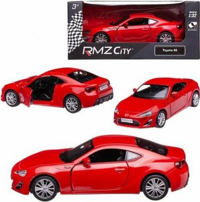 Машина металлическая RMZ City 1:32 TOYOTA 86, Цвет Красный