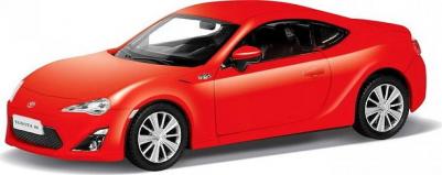 Машина металлическая RMZ City 1:32 TOYOTA 86, Цвет Красный – фото 1