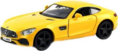 Машинка RMZ City 1:32 Mercedes-Benz GT S AMG 2018 желтый 554988-YL – фото 1