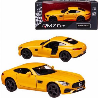 Машинка RMZ City 1:32 Mercedes-Benz GT S AMG 2018 желтый 554988-YL