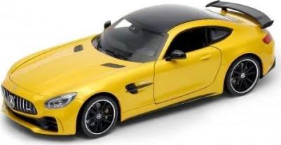 Машинка 1:24 Mercedes-Benz AMG GT R желтый – фото 1