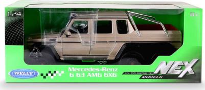 модель машины 1:24 MERCEDES-BENZ G63 AMG 6x6