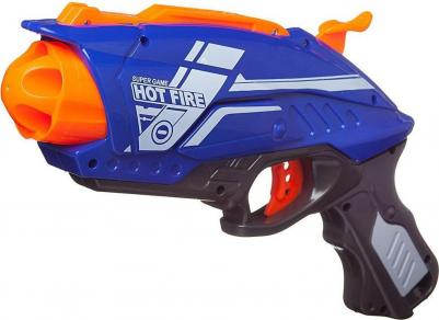 Бластер Мегабластер синий с 20 мягкими пулями PT-01595 – фото 4