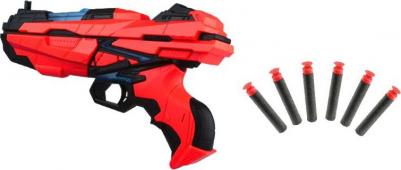 Мегабластер стреляющий мягкими снарядами 6 шт. в комплекте – фото 3
