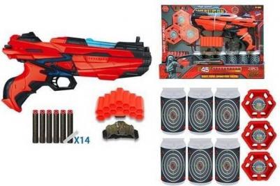 Бластер с мягкими снарядами 14 штук 4606089137178 – фото 4