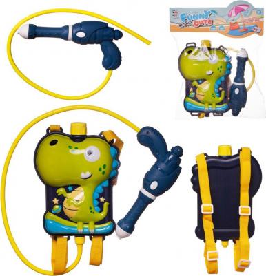 Бластер водный с рюкзачком-резервуаром "Мечты Динозаврика," объем 1200 мл