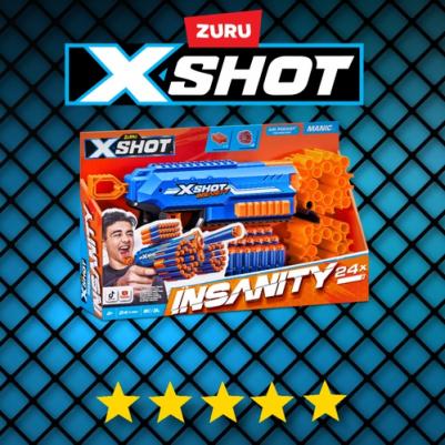 Игровой набор для стрельбы X-Shot "Ексель – Дабл Кикбек" – фото 5