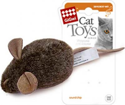Игрушка для кошек "Мышка" с музыкальным механизмом, 15 см – фото 3