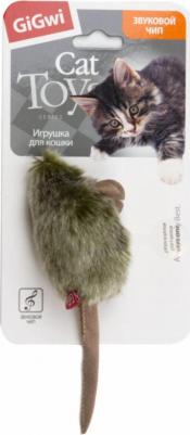 Игрушка для кошек "Мышка" с музыкальным механизмом, 15 см – фото 4