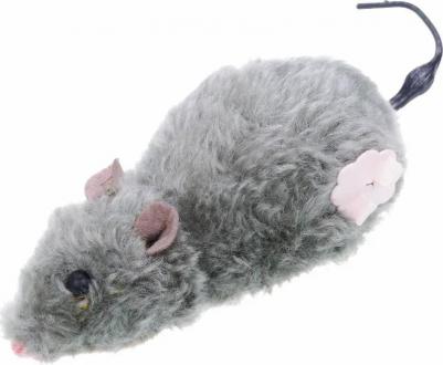 Игрушка для кошек Мышь заводная 11,5 см