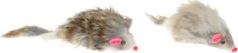 Игрушка для кошек Мышка натуральный мех 7,5 см 2шт