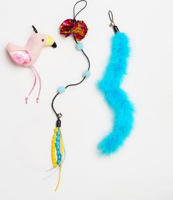 Игрушка для кошек Дразнилка Фламинго – фото 4