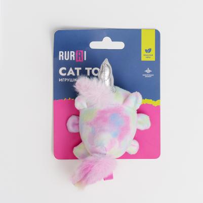Игрушка для кошек Единорог, 15х8х8,5 см – фото 3