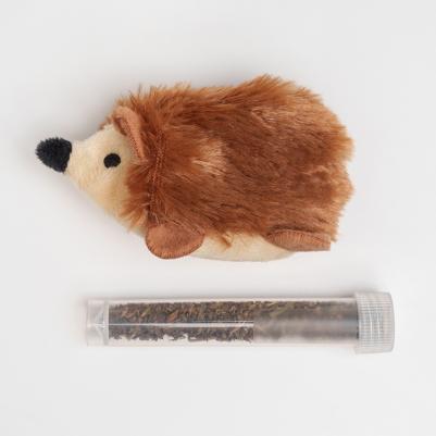 Игрушка для кошек Ёж, 9х4х4,5 см