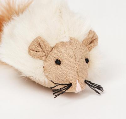 Игрушка с пищалкой для кошек Мышка, 9х4,3х5 см – фото 2