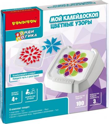 Логическая игра головоломка БондиЛогика "Мой калейдоскоп, Цветные узоры" ВВ5080 – фото 1