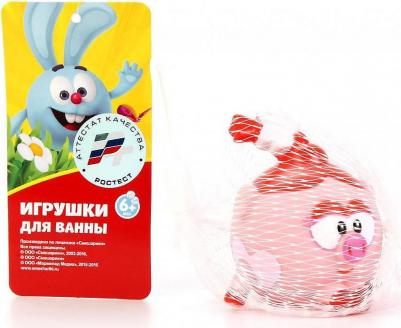 Игрушка для ванной Смешарики. Нюша (LXST37R), розовый – фото 6