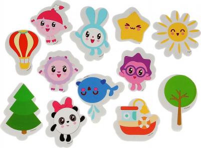 Набор стикеров для ванны Малышарики – фото 1