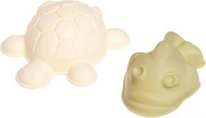 Набор для игры в песке: ведерко, сито, совочек, грабли, 4 формочки – фото 10