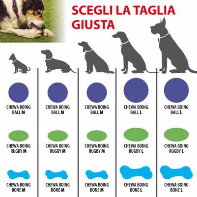 Игрушка для собак Chewa Boing Medium Мяч плавающий для жевания, черный, o 6.3 см – фото 2