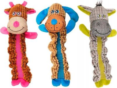 Игрушка для собак (осел/корова/собака), текстиль