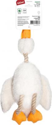 75020 Игрушка для собак Утка с пищалкой 1 – фото 4