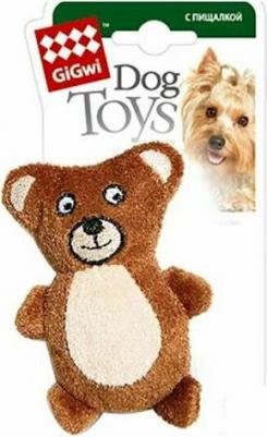 75023 Игрушка для собак Мишка с пищалкой 1 – фото 3