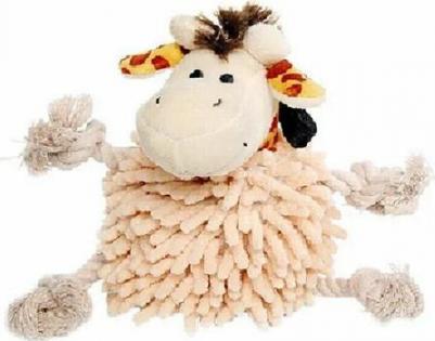 75072 Игрушка для собак Жираф с теннисным мячом 1 – фото 2