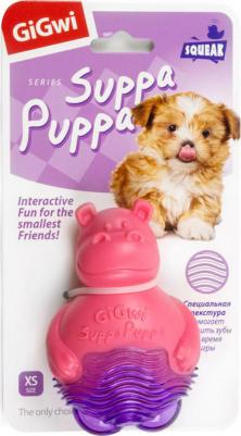 75425 Игрушка для собак "SUPPA PUPPA "Бегемотик спищалкой" – фото 6